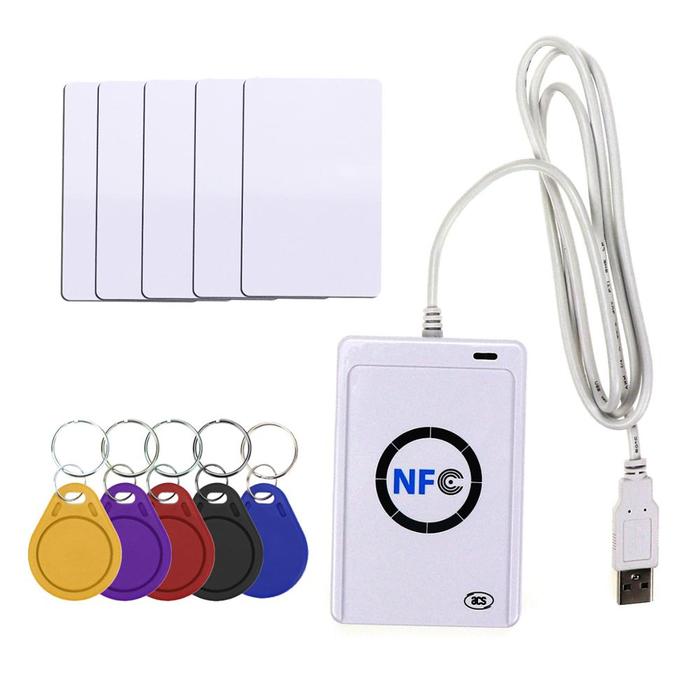 ACR122U NFC RFID Reader USB Smart Card Writer SDK M-ifare Copy Clone