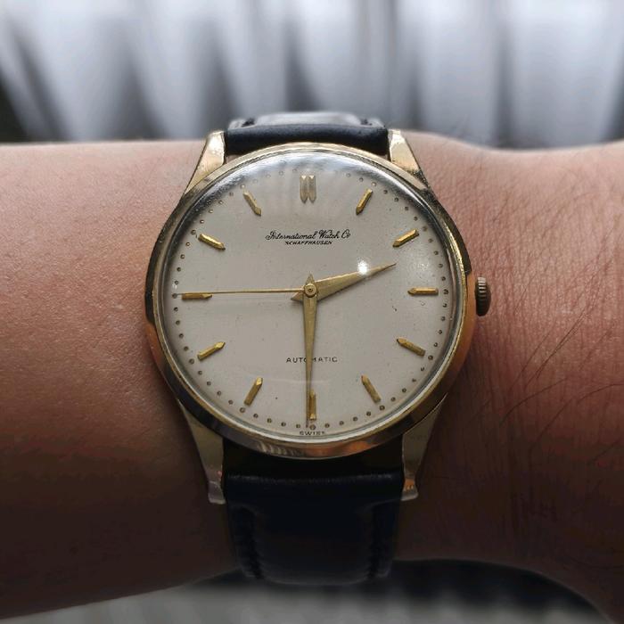 IWC automatic gold plated Calatrava cal 853