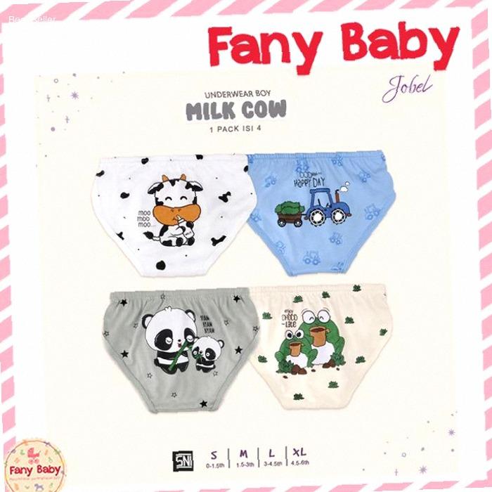 KAZEL JOBEL BOY UNDERWEAR MILK COW EDITION | Kekinian