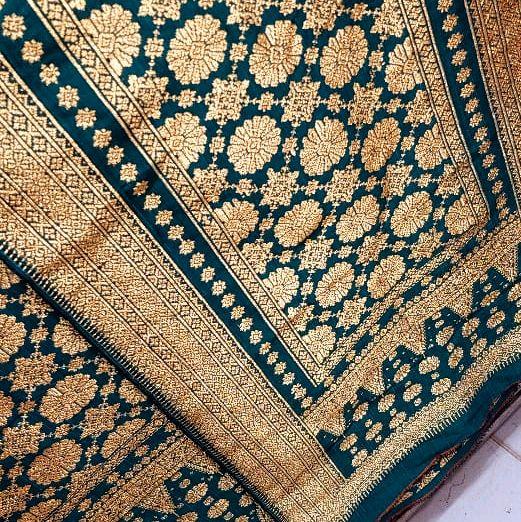 SONGKET PALEMBANG MOTIF LEPUS GEBENG ORIGINAL