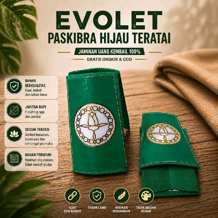 Tanda Evolet Paskibra - Evolet Paskibra - Pangkat Paskibra