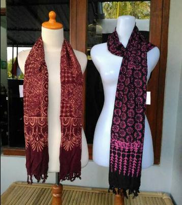 PROMO CUCI GUDANG / Syal batik / shawl batik / syal paris termurah selendang batik syal batik cap sy