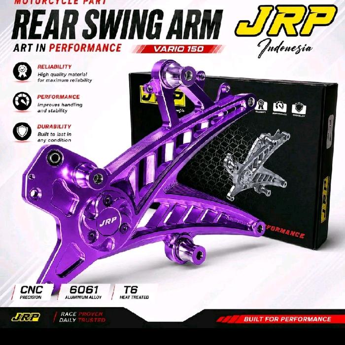 JRP Swing Arm Belakang Untuk vario 125 / 150 Bahan Full Cnc Premium Quality 6061 swing arm JRP vario
