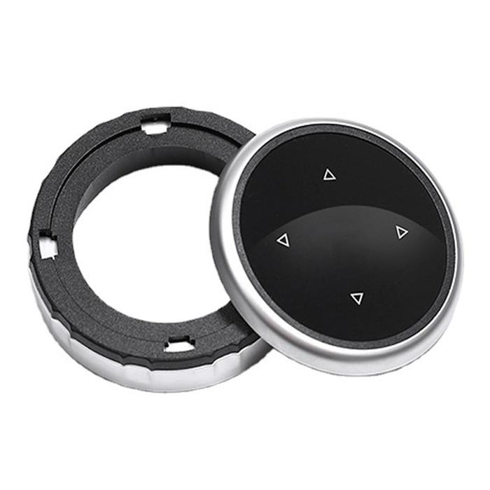 Car Styling Multimedia Buttons Cover iDrive Stickers For