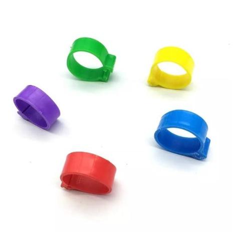 Gelang Jepit Kaki Ayam Polos Ukuran 16mm Gelang Ring Cincin Kaki Ayam Bebek Burung Merpati 50pcs