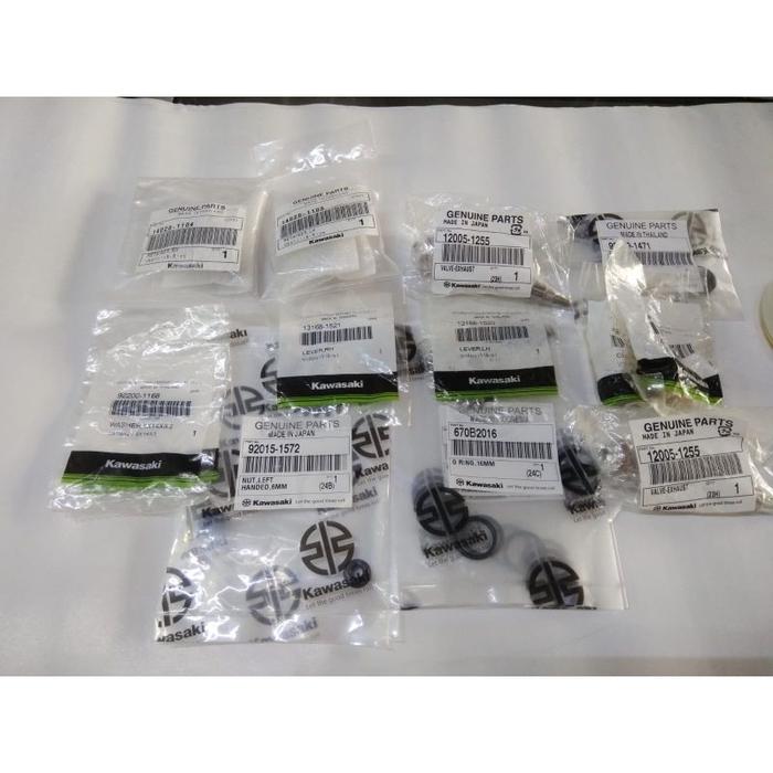 Mekanisme Super Kips ninja RR R superkips kawasaki original set batang as tiang atas kanan kiri