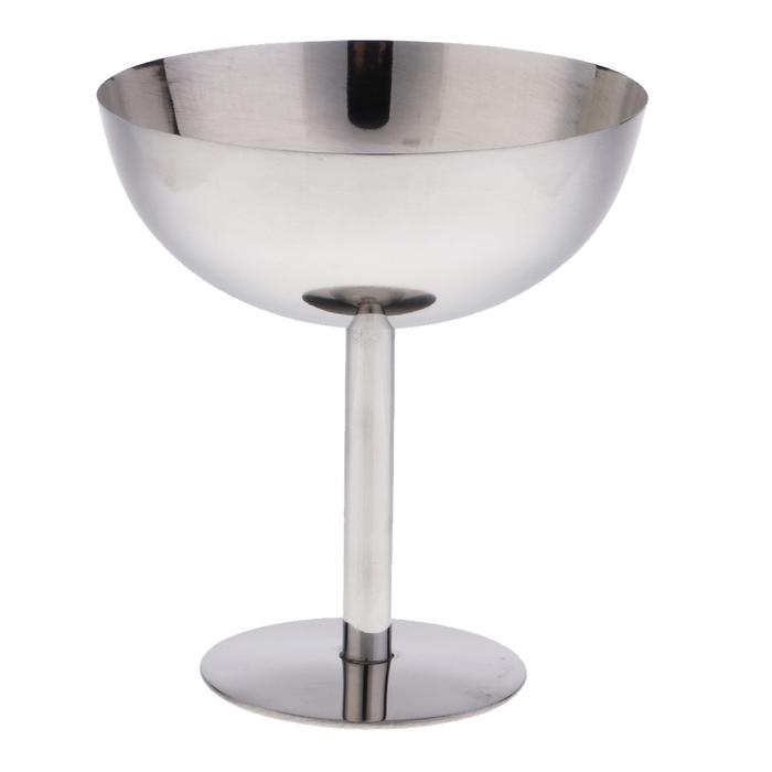 200ml Stainless Steel Ice Dessert Sorbet Bowl Tableware Salad Cup For