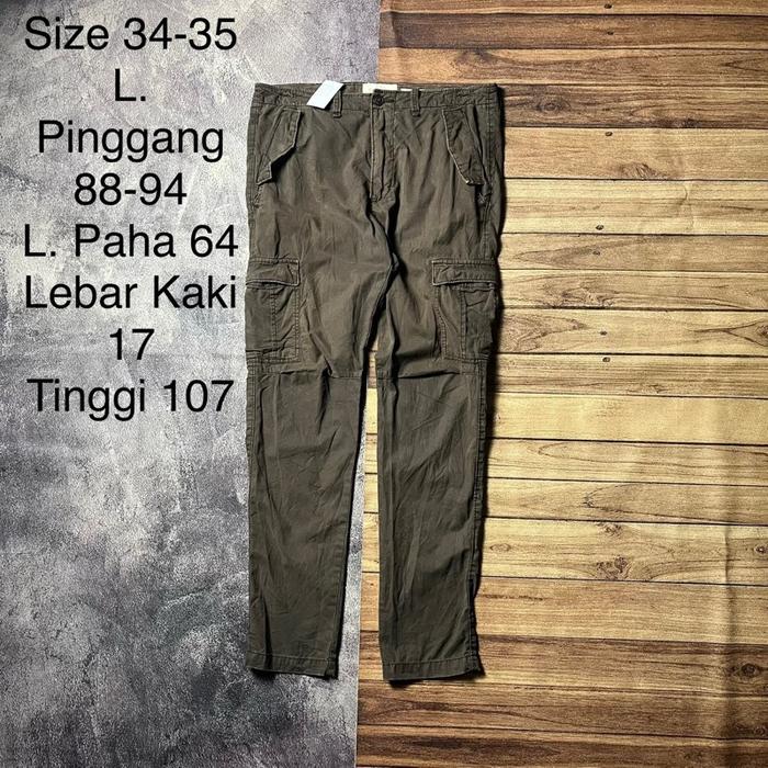 ABERCROMBIE & FITCH NY LONG PANTS CARGO