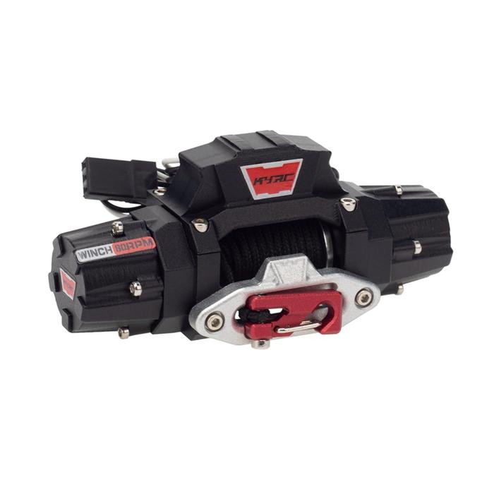 RC Mobil Motor Ganda Logam Winch Kapasitas Beban Besar Winch dengan