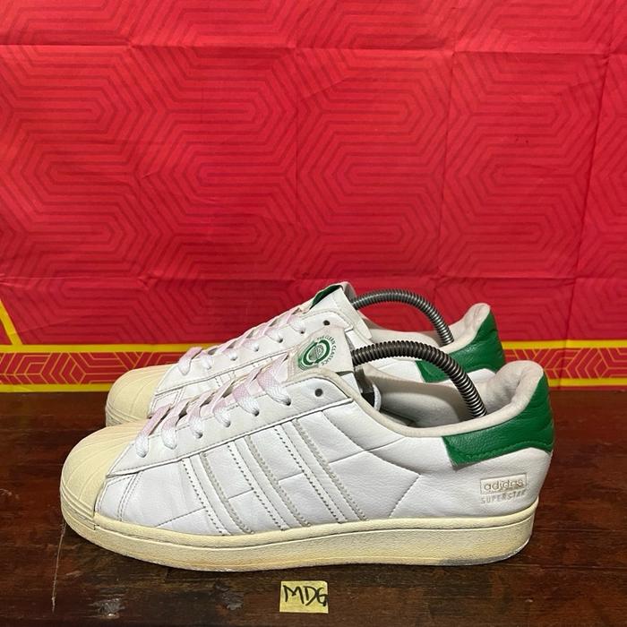 Sepatu second ori adidas superstar clean classic size 42