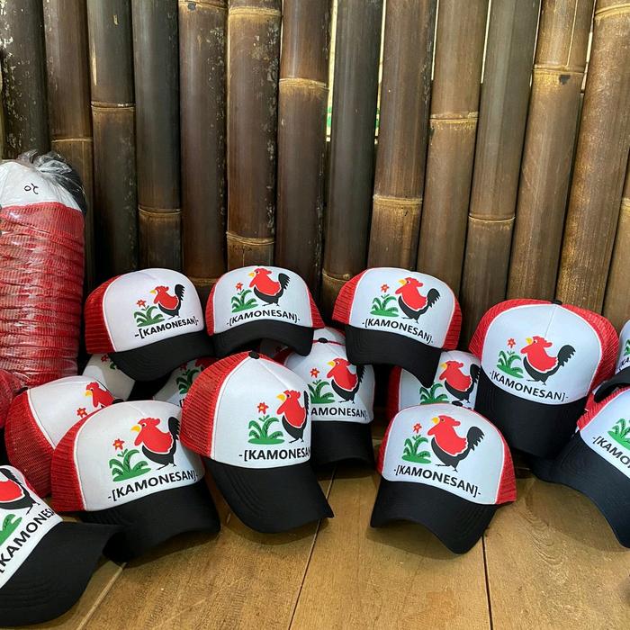 Topi Ayam Jago / Topi Mangkok Bakso