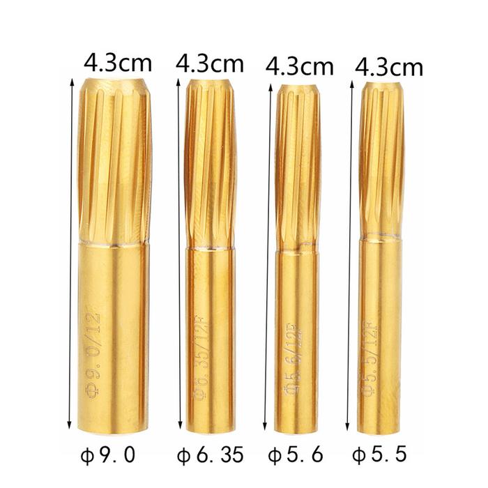 New Rifling Button 5.5mm 5.6mm 6.35mm 9.0mm 12 Flutes Hard Alloy
