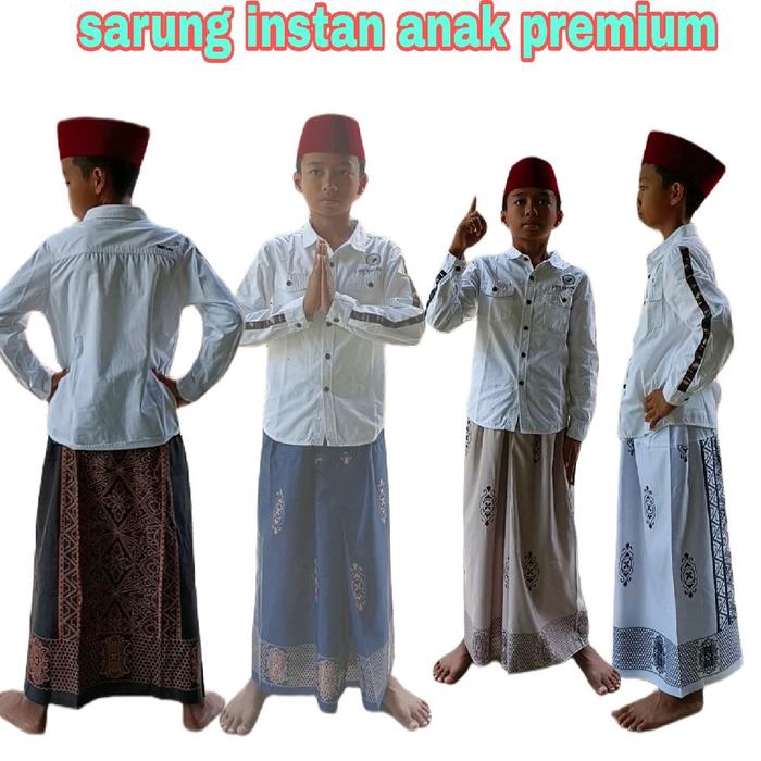 motif batik viral anti ribet termurah muslim laki laki Hitam Katun Pria Santri Rayon Panjang Koko Pe