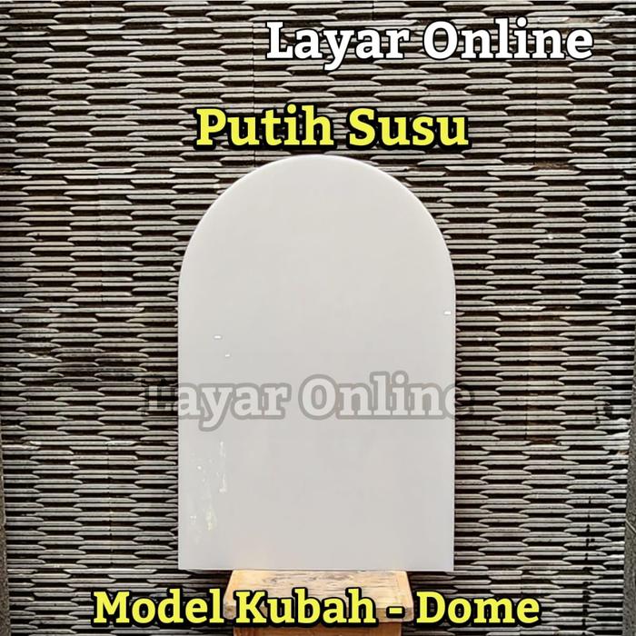 PREMIUM (READY) terjamin Acrylic Model KUBAH 2MM Frame Bingkai Papan Ucapan Wisuda Bunga Akrilik Dis