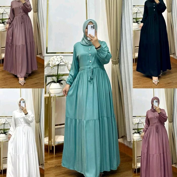 GROSIR GAMIS RAYON TWIll KANCING Muslim