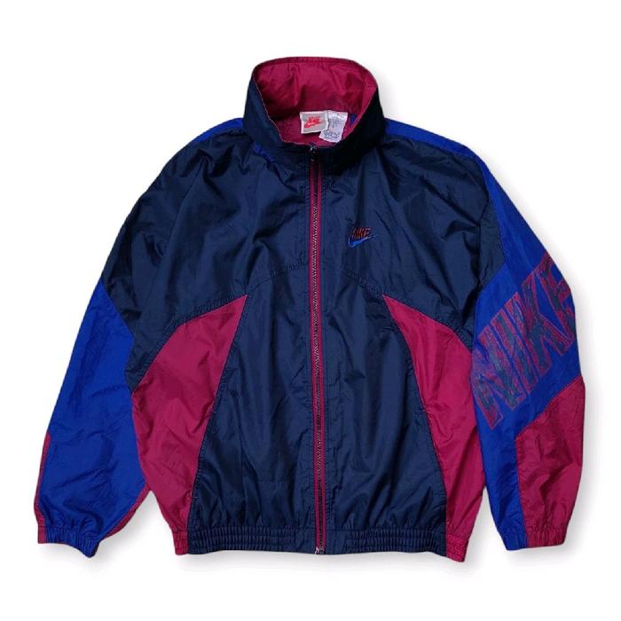 Nike 90s Colourblok Hidden Hoodie Windbreaker Jacket