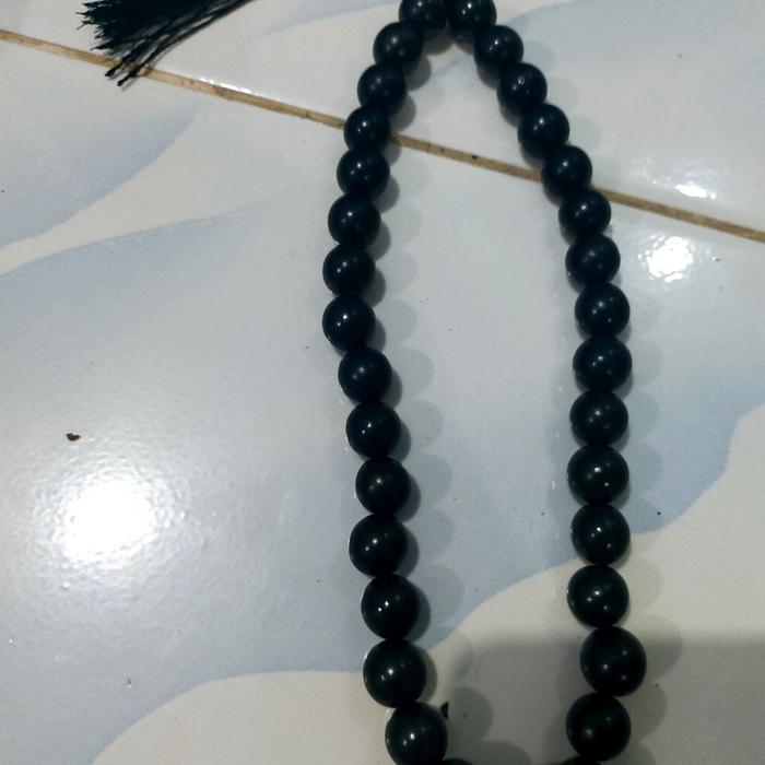 tasbih 33 butir kokka jawa hitam 12mm