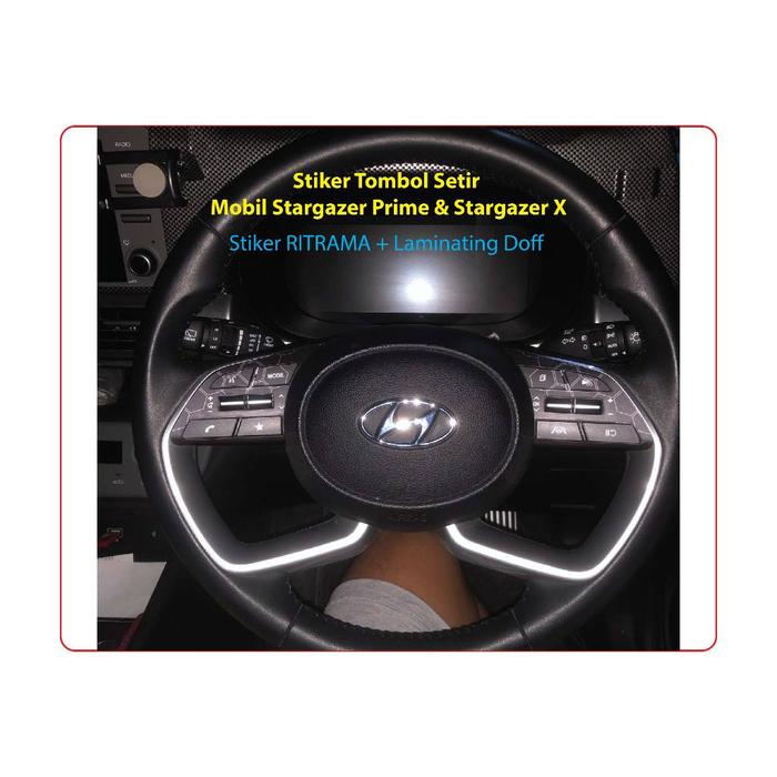 Stiker Setir Tombol Mobil stargazer Prime - stargazer X