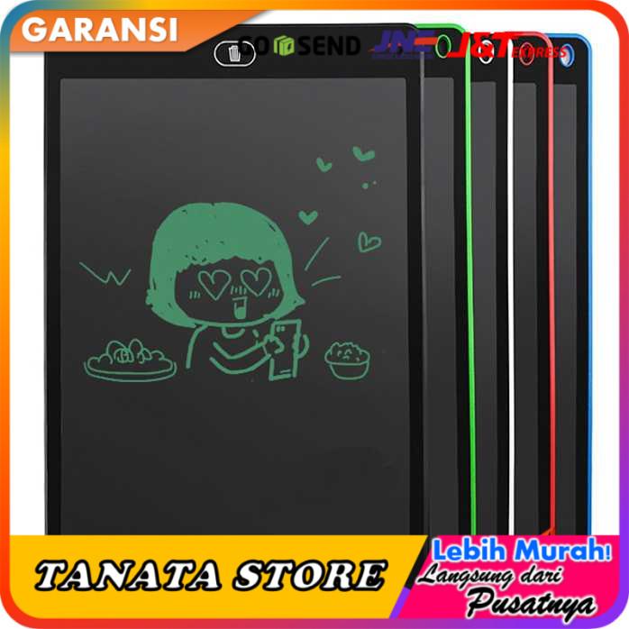 LanLan Papan Gambar Digital Monochrome LCD Tablet 12 Inch - AAH004