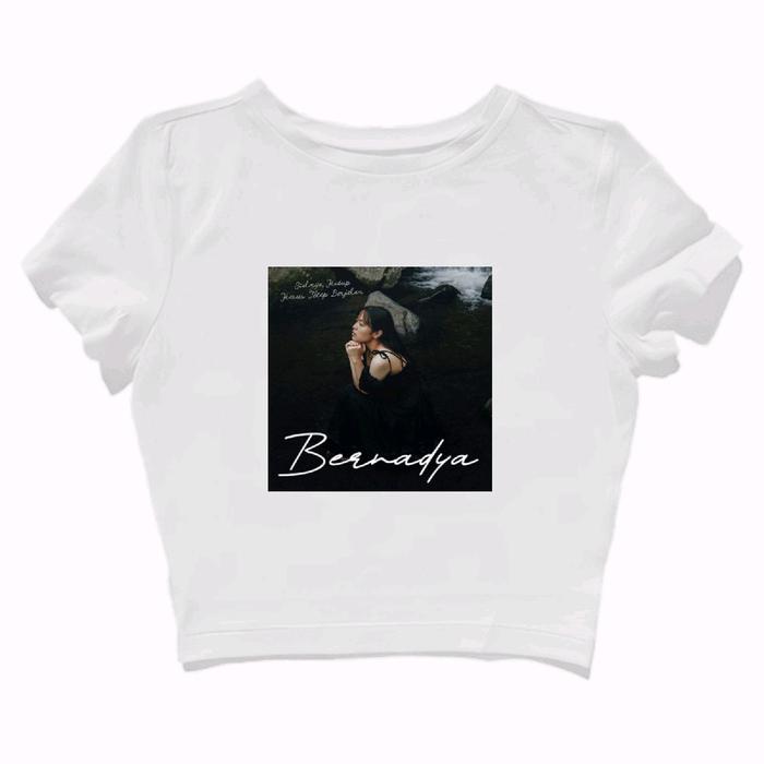 CROPTOP BERNADYA POSTER | GRUNGE | CROPTOP | BAND METAL MUSIK ROCK | CROP TEE STYLE Y2K VINTAGE