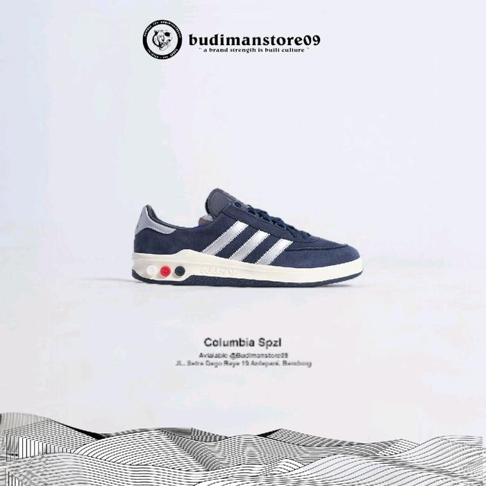 ADIDAS COLUMBIA SPZL NAVY STRIPE SILVER PLUG