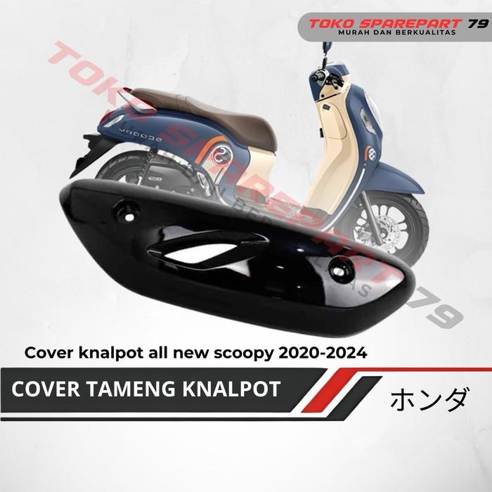 Cover knalpot scoopy 2020-2024