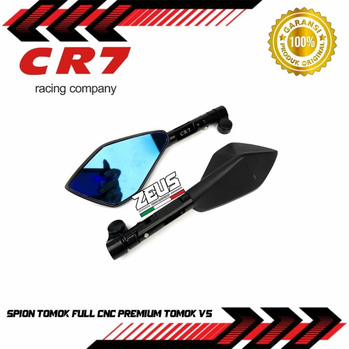 Terlaris Spion Tomok V5 Kaca Biru Honda Yamaha Spion Variasi Universal Motor Nmax,Aerox,Pcx,Vario,Be