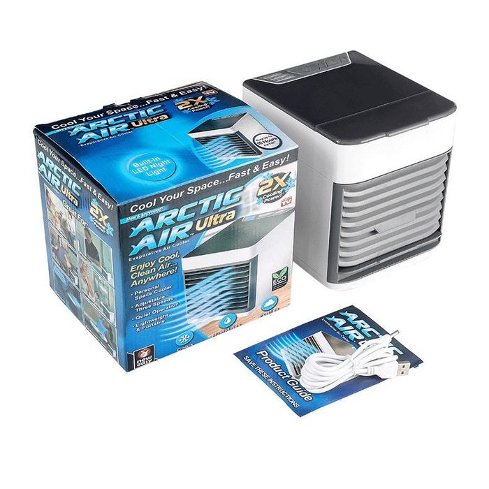 AC Mini Portable USB ORIGINAL Arctic Air Ultra 2XCooling Power Air Cooler AC Portabel Kipas Angin Mi