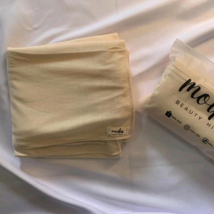 [MOIKA] Kerudung pashmina Kain Rayon - Hijab bahan Rayon & Rayon Spandek Premium