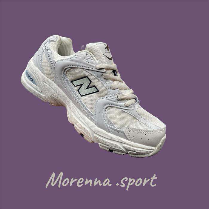 SEPATU SNEAKERS PRIA WANITA NB 530 IVORY CREAM