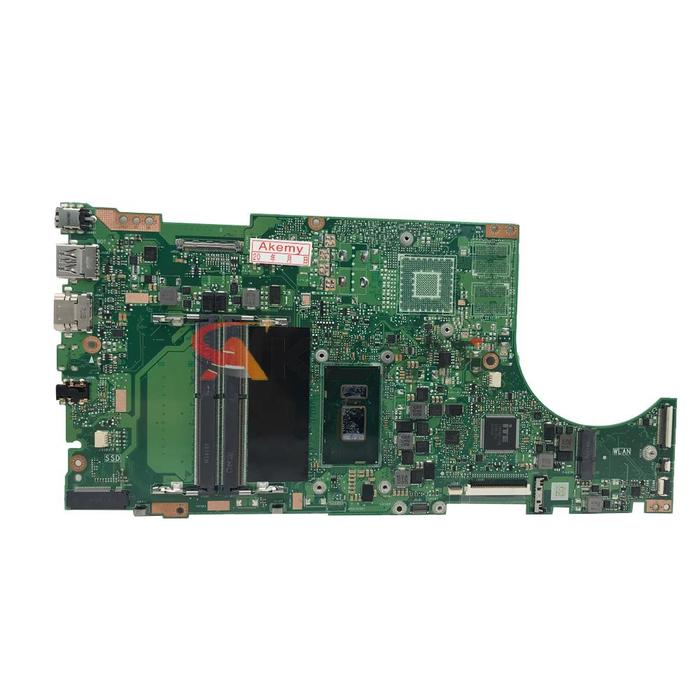 Motherboard Laptop X510UA dengan I3 I5 I7 7th Gen CPU untuk ASUS