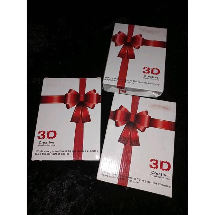 LAMPU ACRYLIC LAFADZ ALLAH MUSLIM HIAS LED 3D 3 DIMENSI LAMPU TIDUR HIAS KADO SOUVENIR