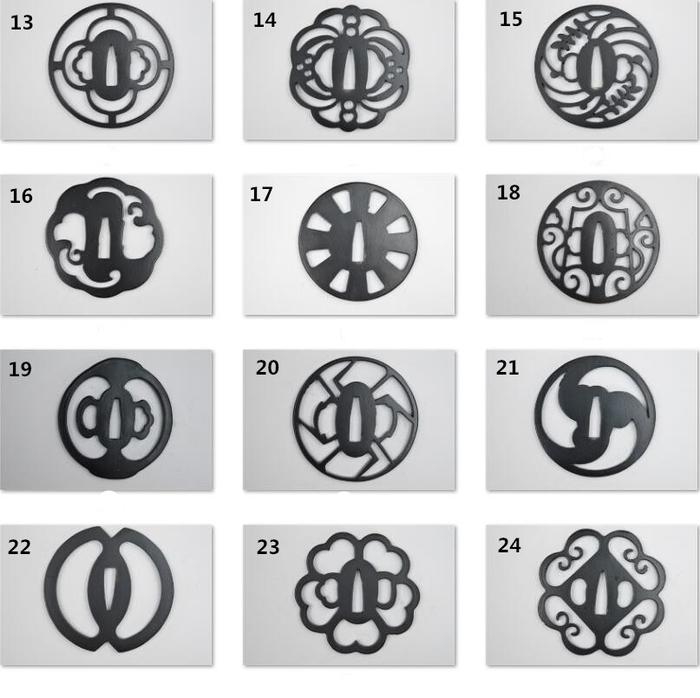 High Quality Japanese Iron Guard Tsuba For Samurai Katana Sword Knife
