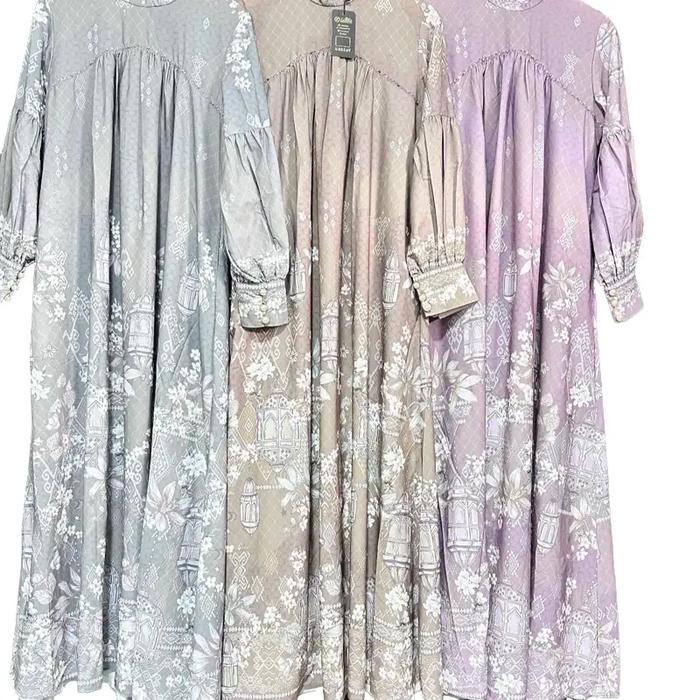 Sadina drees by zalifa Ful payment Drees kekinian
