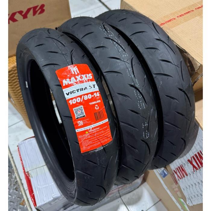 BAN LUAR TUBLES MAXXIS VICTRA 100/80/14 MAXXIS VICTRA TUBLES