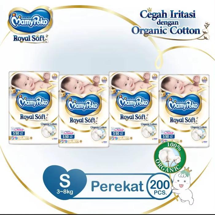 Pempers Mamypoko Royal Soft S50 Perekat #Gratisongkir