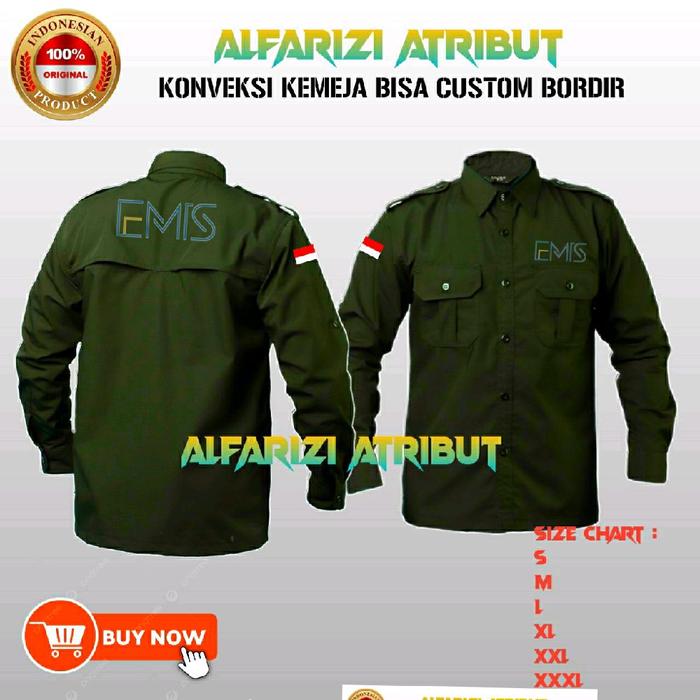 Kemeja Pdh Emis SERAGAM DINAS EMIS DISTRO