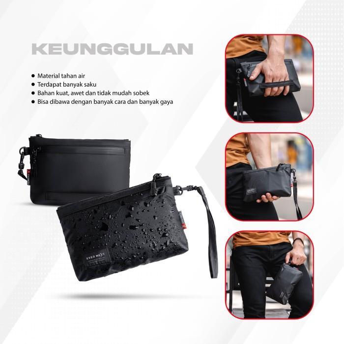 Handbag Clutch Pouch Bag Tas Tangan Vapebag Pria Wanita Waterproof