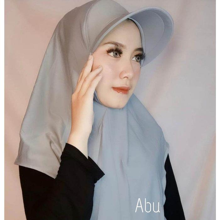 Hijab topi dewasa Sporty Olahraga Jilbab Olahraga Kerudung Sporty Olahraga Modis