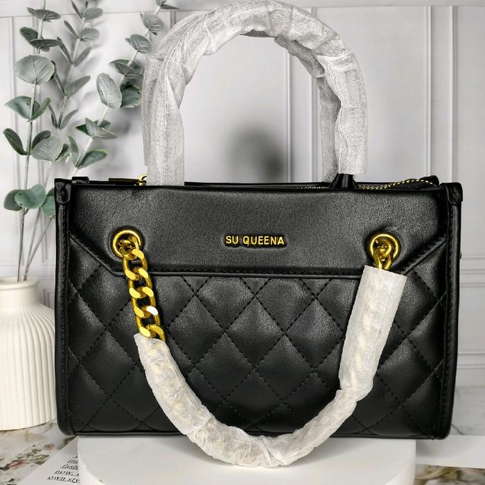 yen's garage Tas Handbag Shoulder Selempang Premium Fashion Wanita #RY-5025 Su Queena (SQ) Kulit PU 