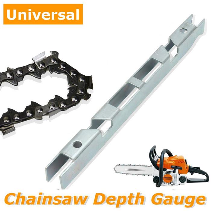 Depth Gauge Combo File Guide Tool Chainsaw Saw Chain Guide Bar Groove