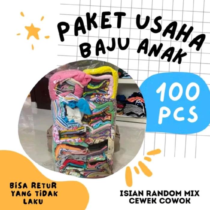 PAKET USAHA BAJU ANAK IMPORT