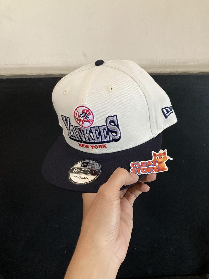 TOPI 950 SNAPBACK x MLB NY YANKEES Q424 STACK SCRIPT ORIGINAL NO BOX [60588387]