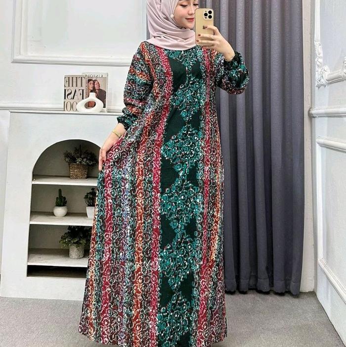 Gamis Klok Babar Pindo LD-110 PB-137 Busu Friendly Rayon Super Grade A