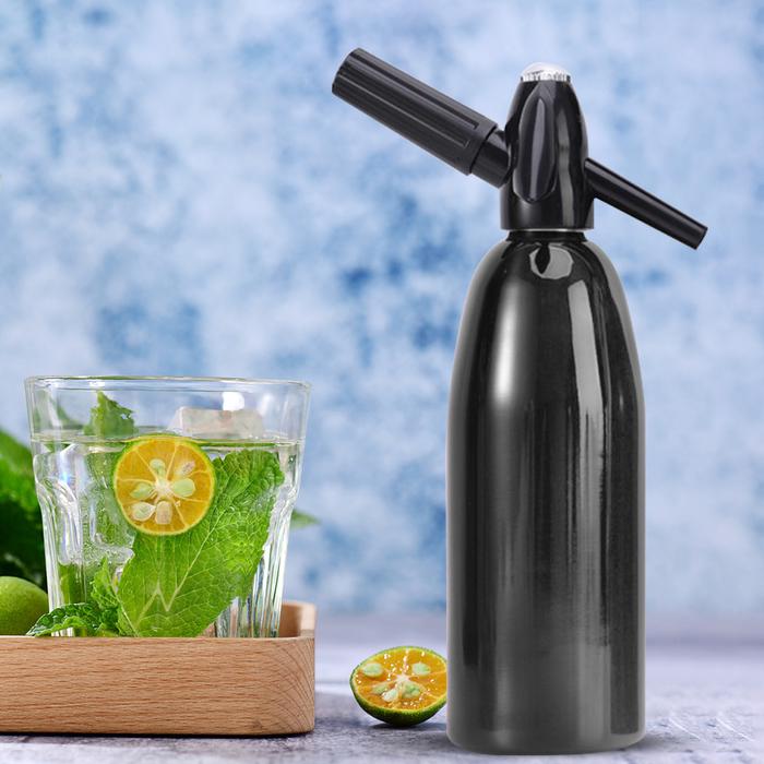 Soda Water Siphon CO2 Dispenser Aluminum Soda Water Bubble Generator