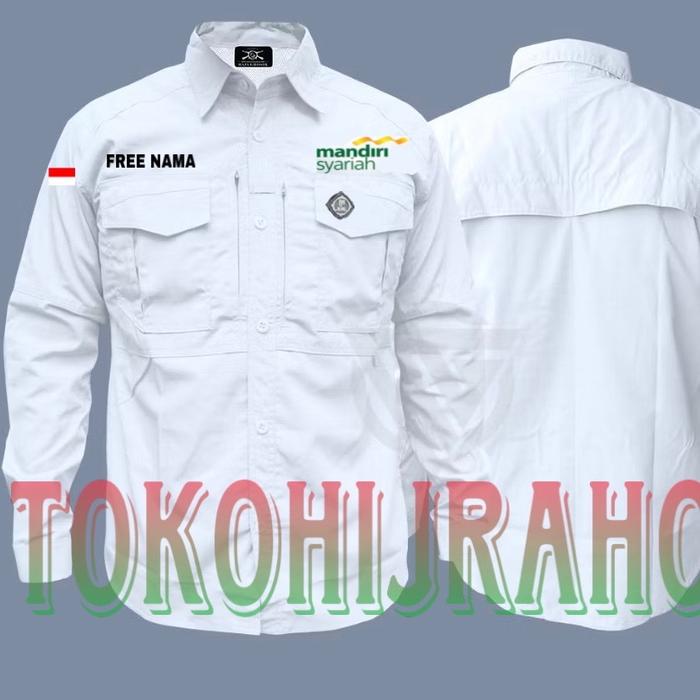 SERAGAM TACTIKAL DRILL BANK MANDIRI SYARIAH SERAGAM PDL TACTIKAL DRILL BANK MANDIRI SYARIAH KEMEJA T