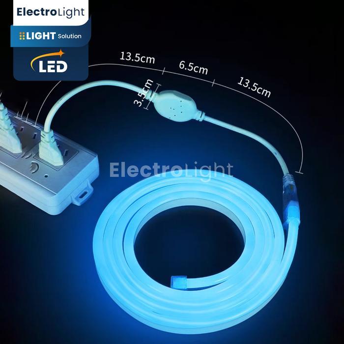 Lampu strip neon flex LED cahaya soft tidak bintik light neon flex selang flexibel 220v waterproof s