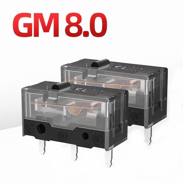 5Pcs Kailh micro switch 80M life gaming mouse Micro Switch 3Pin black