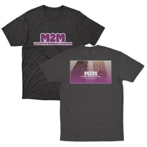 promo KAOS BAND M2M - M2M - THE BETTER ENDINGS TOUR 2025 - BAJU BAND M2M TOUR 2025