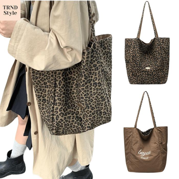 Tas Wanita Reversible Tote Bag Motif Bolak Balik Dua Sisi Kualitas Import Premium TB054 SISCA